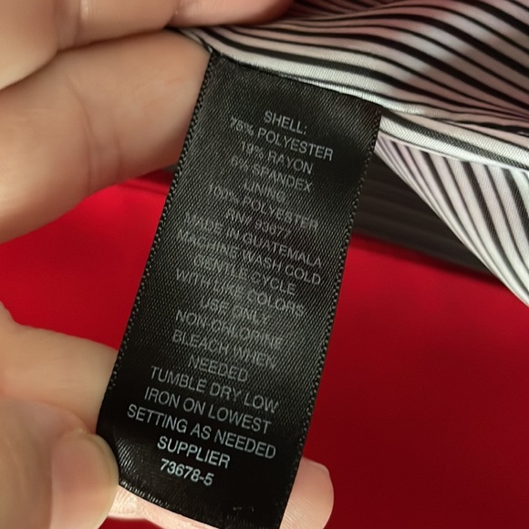 Worthington Suit Jacket size 1X red full length sleeves - Picture 7 of 8